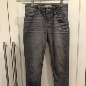 Joe's Skinny Crop Jean Gray Size 24